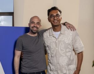 Benji Encz and Abhik Pramanik, co-founders of Ashby