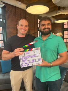 Blitzy co-founders Brian Elliott (CEO), left, and Sid Pardeshi (CTO). [courtesy photo]