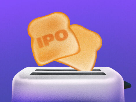 Illustration of toast with IPO toasted in. [Dom Guzman]