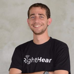 Photo of Idan Meir, co-founder and CEO of RightHear