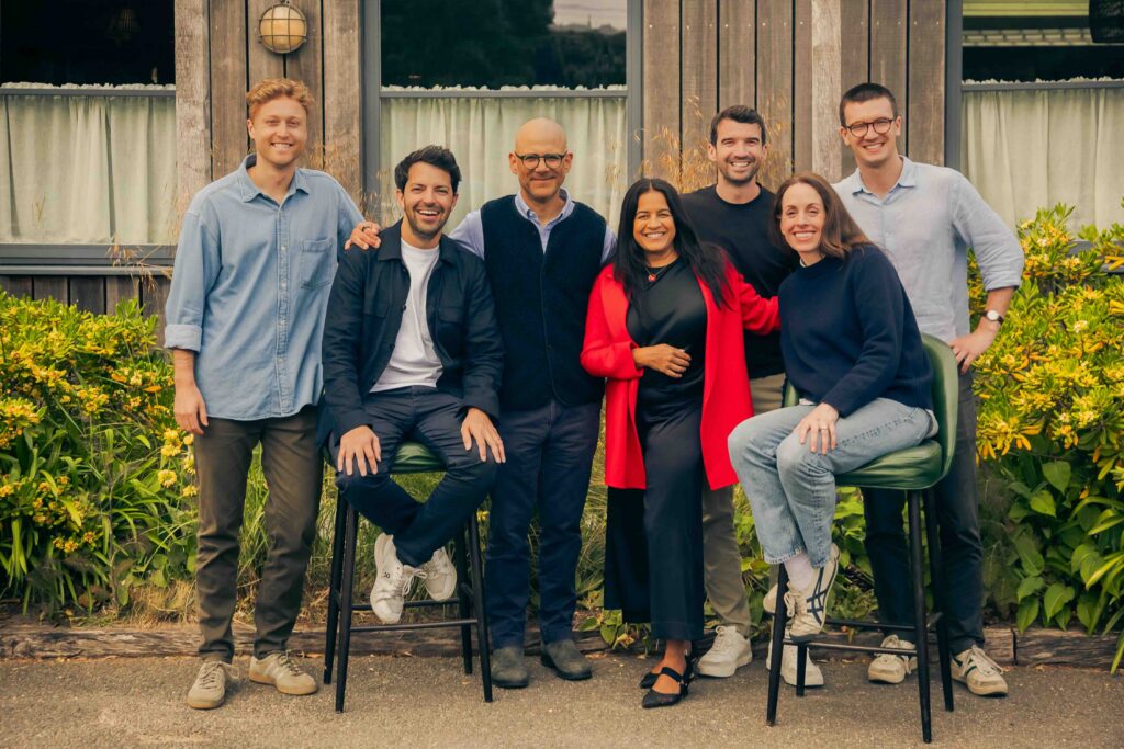 Seedcamp investment team from left Felix Martinez, Sia Houchangnia, Carlos Espinal, Reshma Sohoni, Tom Wilson, Hilary Howe and Will Bennett. [courtesy photo]