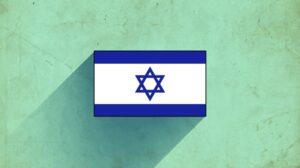 Illustration of Israel's flag.