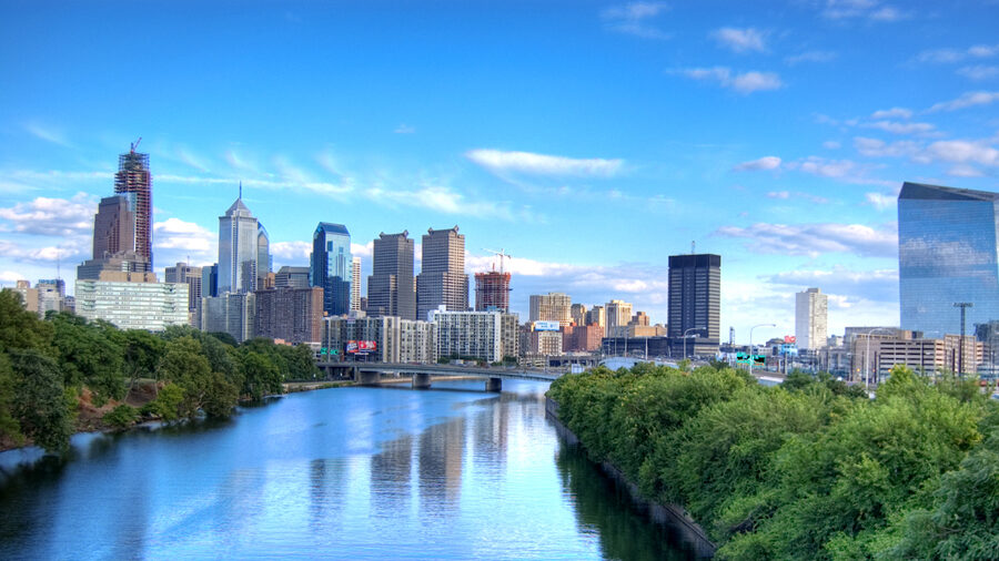 Photo of Philadelphia Skyline.