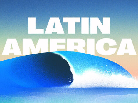 Illustration of a tidal wave - Latin America - Quarterly Reports [Dom Guzman]