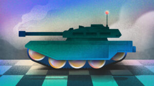 Image of a military tank: Defense Tech